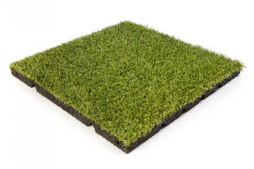 Artificial grass tile