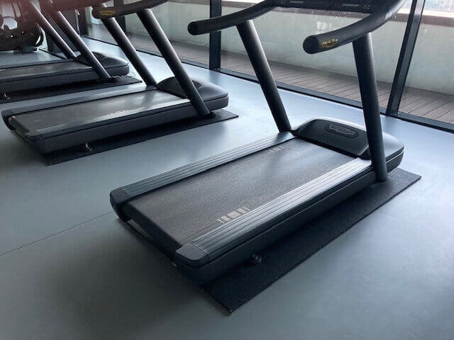 Fitness beschermingsmat rubber